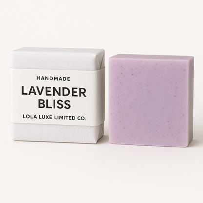 Lavender Bliss- Lavender Scented Handmade Soap