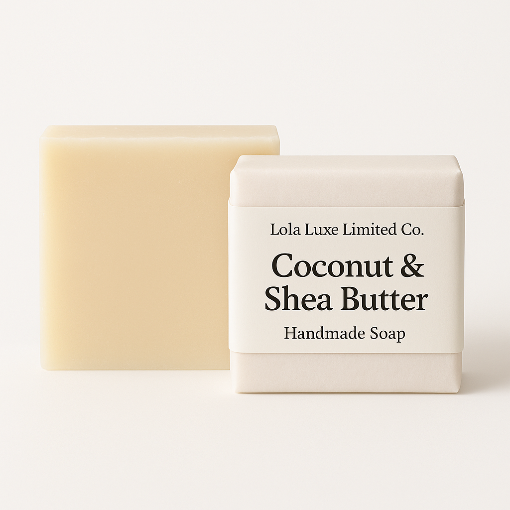 Nourishing Coconut & Shea Butter Handmade Soap