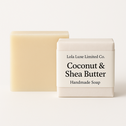 Nourishing Coconut & Shea Butter Handmade Soap
