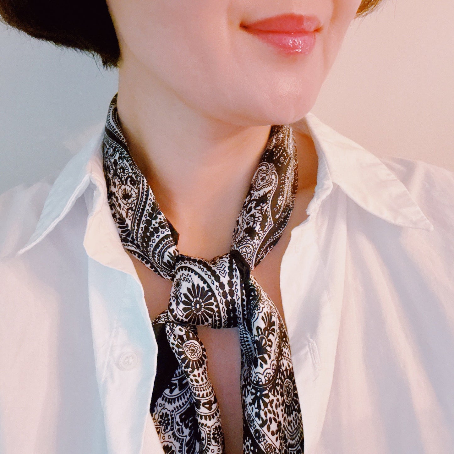 Nantucket Bandana Scarf Scrunch Set of 2