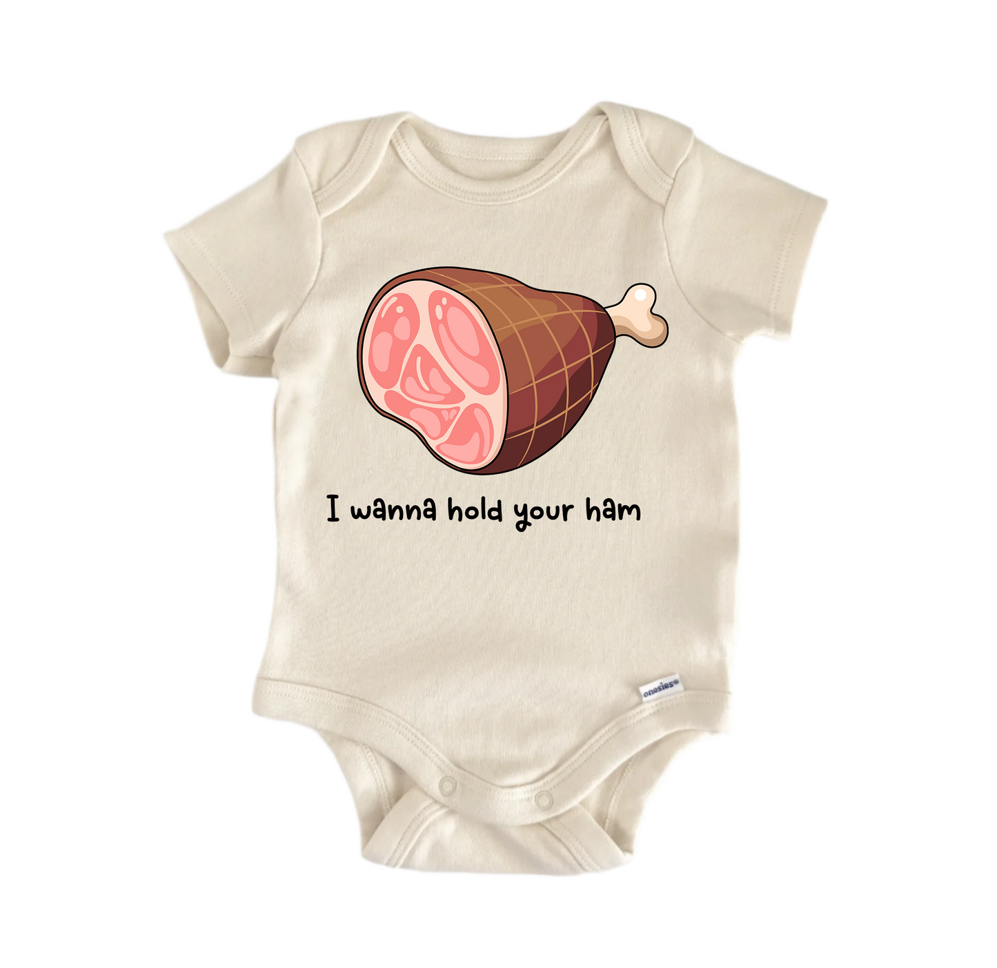 Hold Your Ham Best Friends Bff Bestie Valentine's Day -  Baby Boy Girl Bodysuit