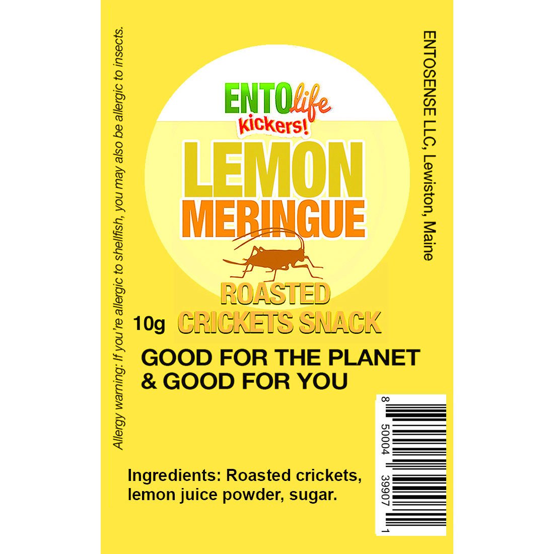 Mini-Kickers Flavored Whole Roasted Cricket Snack