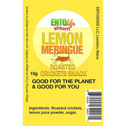 Mini-Kickers Flavored Whole Roasted Cricket Snack