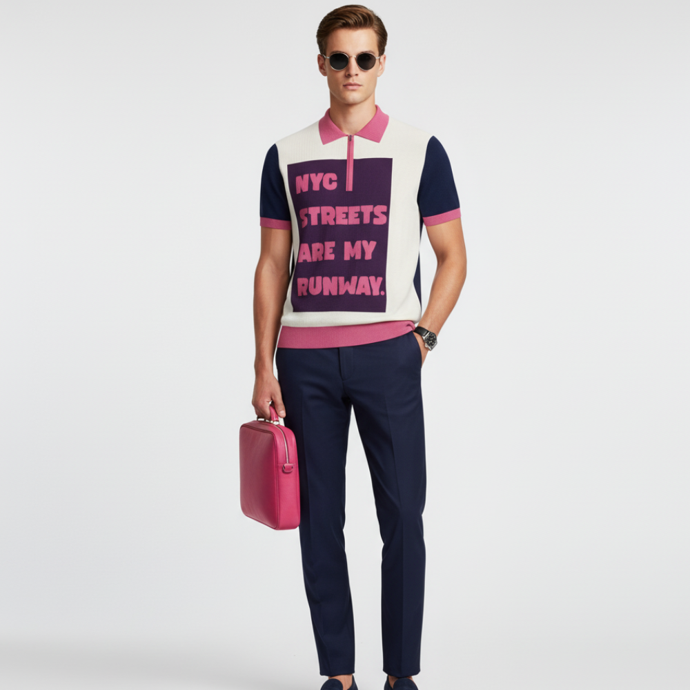 MEATPACKING Cashmere Polo BYMANYC ® New York