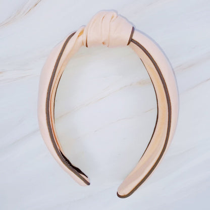 Piped Border Preppy Headband