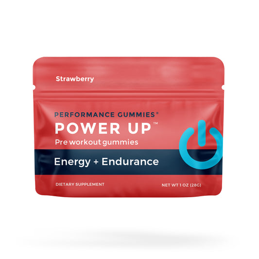 Strawberry Power Up Pre-Workout Supplements (12-Pack)