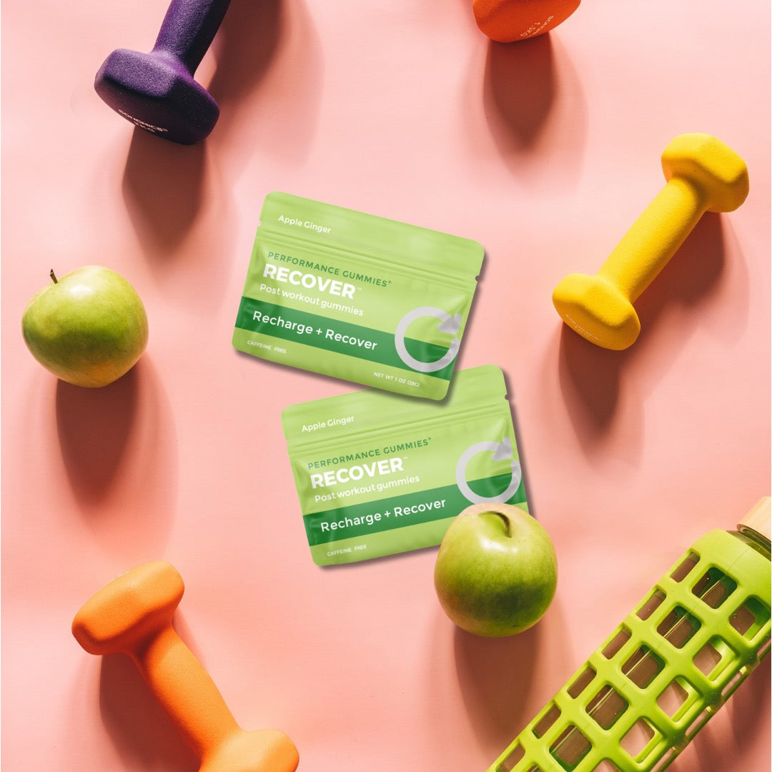 Performance Gummies - Recover - Apple Ginger - Post-Workout Gummies (12-Pack)