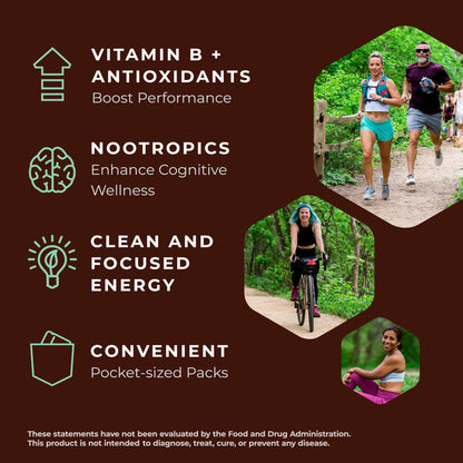 Mocca Shots Energy Gummies with Caffeine | 12-Pack - Mint Chocolate