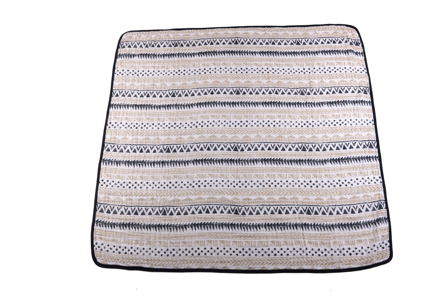 Pyramid and Boho Fields Cotton Muslin Newcastle Blanket