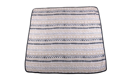 Pyramid and Boho Fields Cotton Muslin Newcastle Blanket