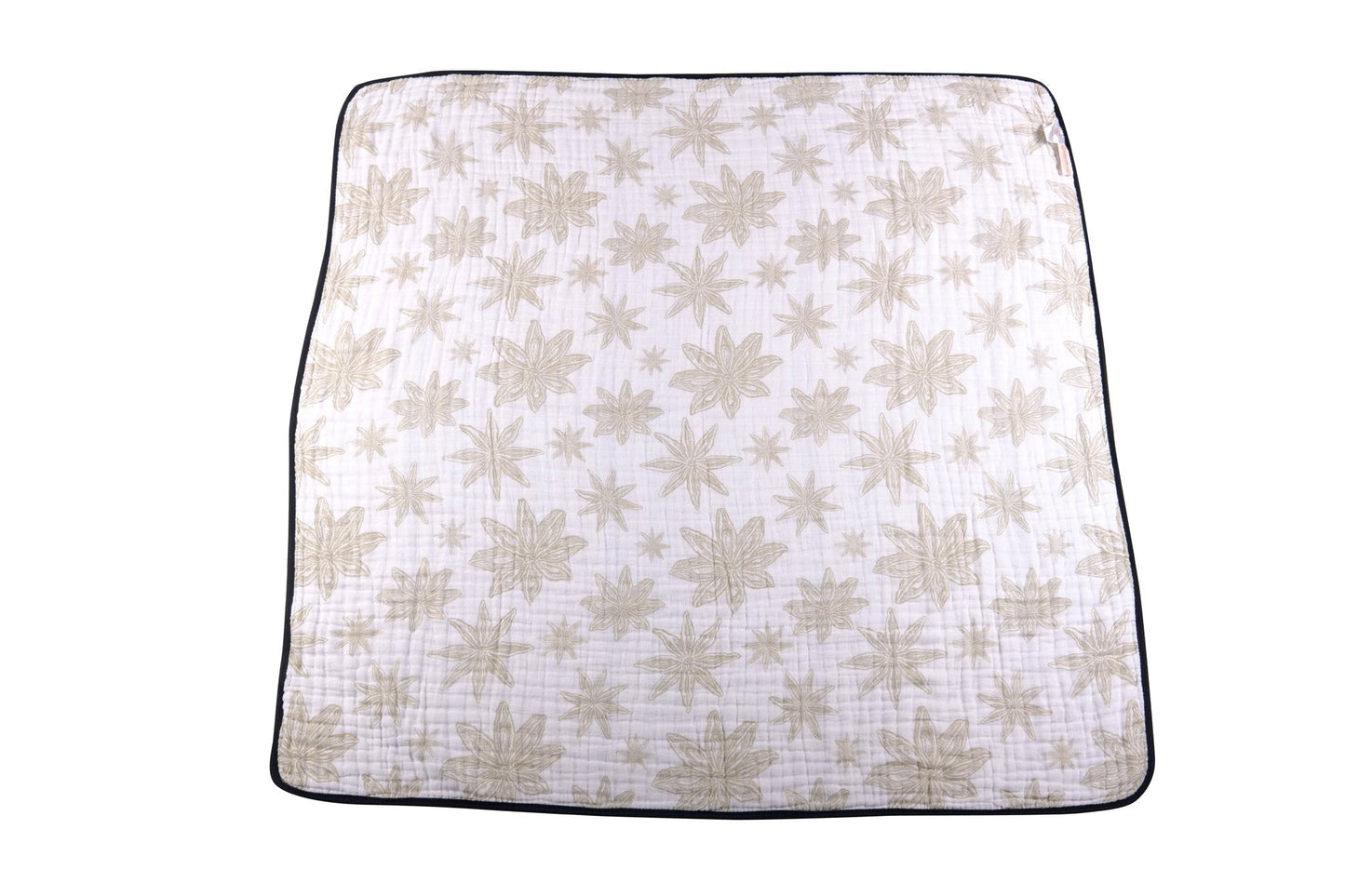 Pyramid and Boho Fields Cotton Muslin Newcastle Blanket
