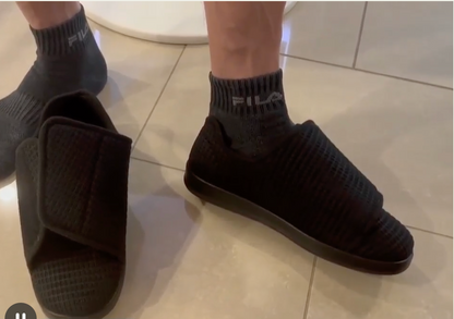 Extra Wide Men Slippers for Swollen Feet