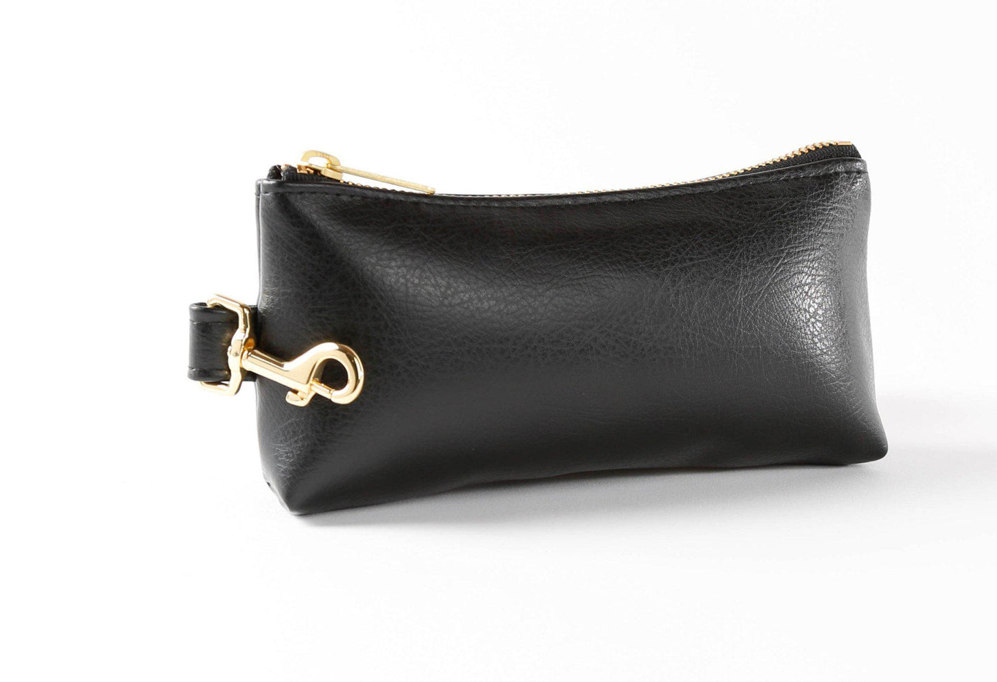 Classic Black Vegan Leather Bag