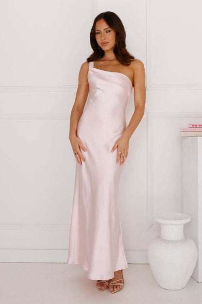 Strapless Satin Slit Long Dress for Women, Upper East Side, BYMANYC New York.