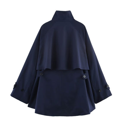 Streetwear Cloak Coat, Bushwick | Women - BYMANYC ® New York