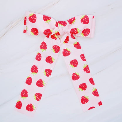 Sweet & Sour Fruit Print Hair Clip