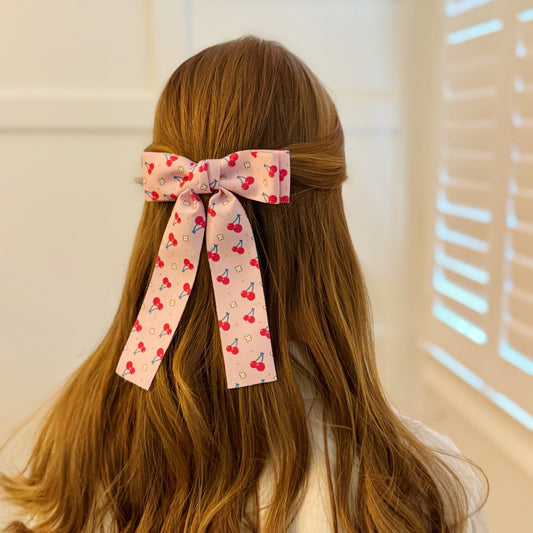 Sweet & Sour Fruit Print Hair Clip