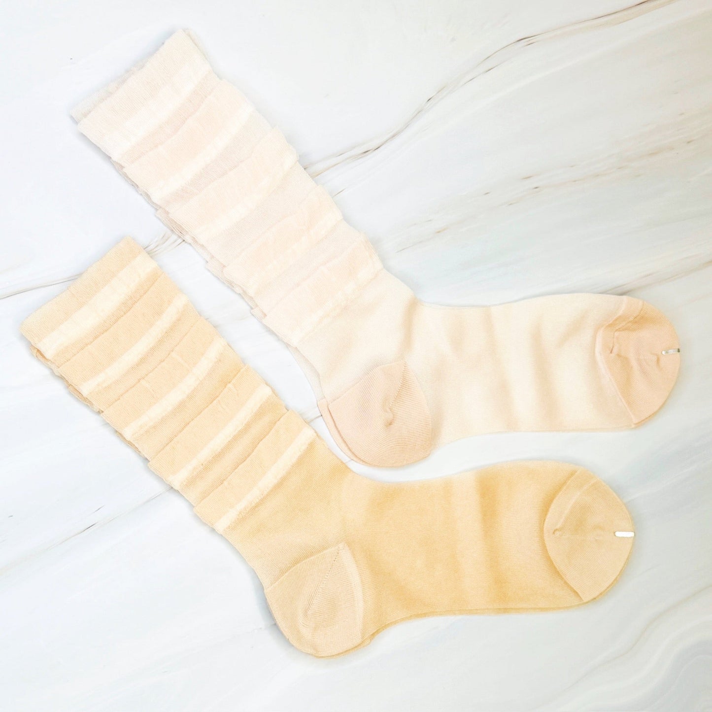 Tulle Lace Cascade Socks Set of 2
