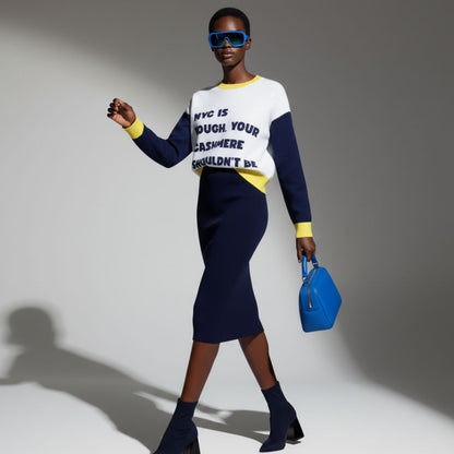 UPPER EAST SIDE Cashmere Sweater BYMANYC® New York