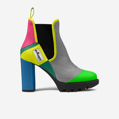 Vegan Urban Elastic Boot BYMANYC ® New York Midnight Black