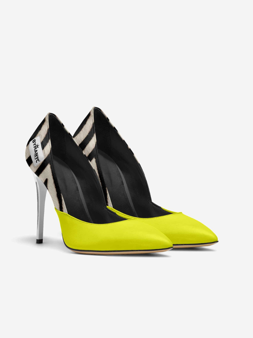 Vegan Women’s Stiletto Shoe BYMANYC ® New York – NOLITA Midnight