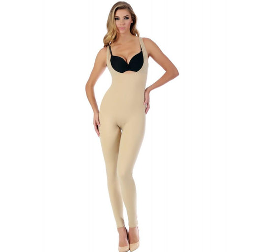 InstantFigure Plus Size Underbust Body Pant Suit Open Gusset WBS013