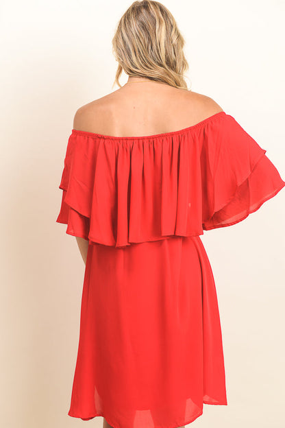The Alexa Off Shoulder Dress