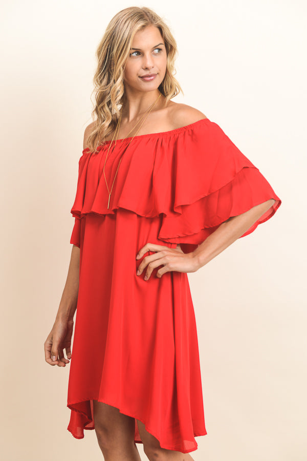 The Alexa Off Shoulder Dress