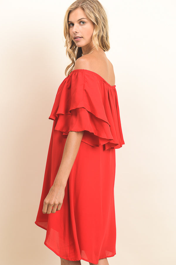 The Alexa Off Shoulder Dress