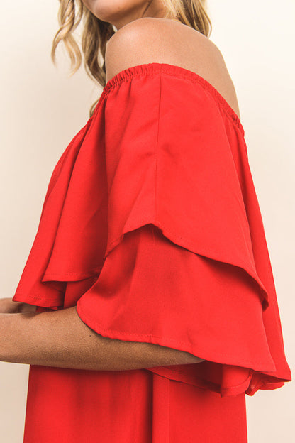 The Alexa Off Shoulder Dress