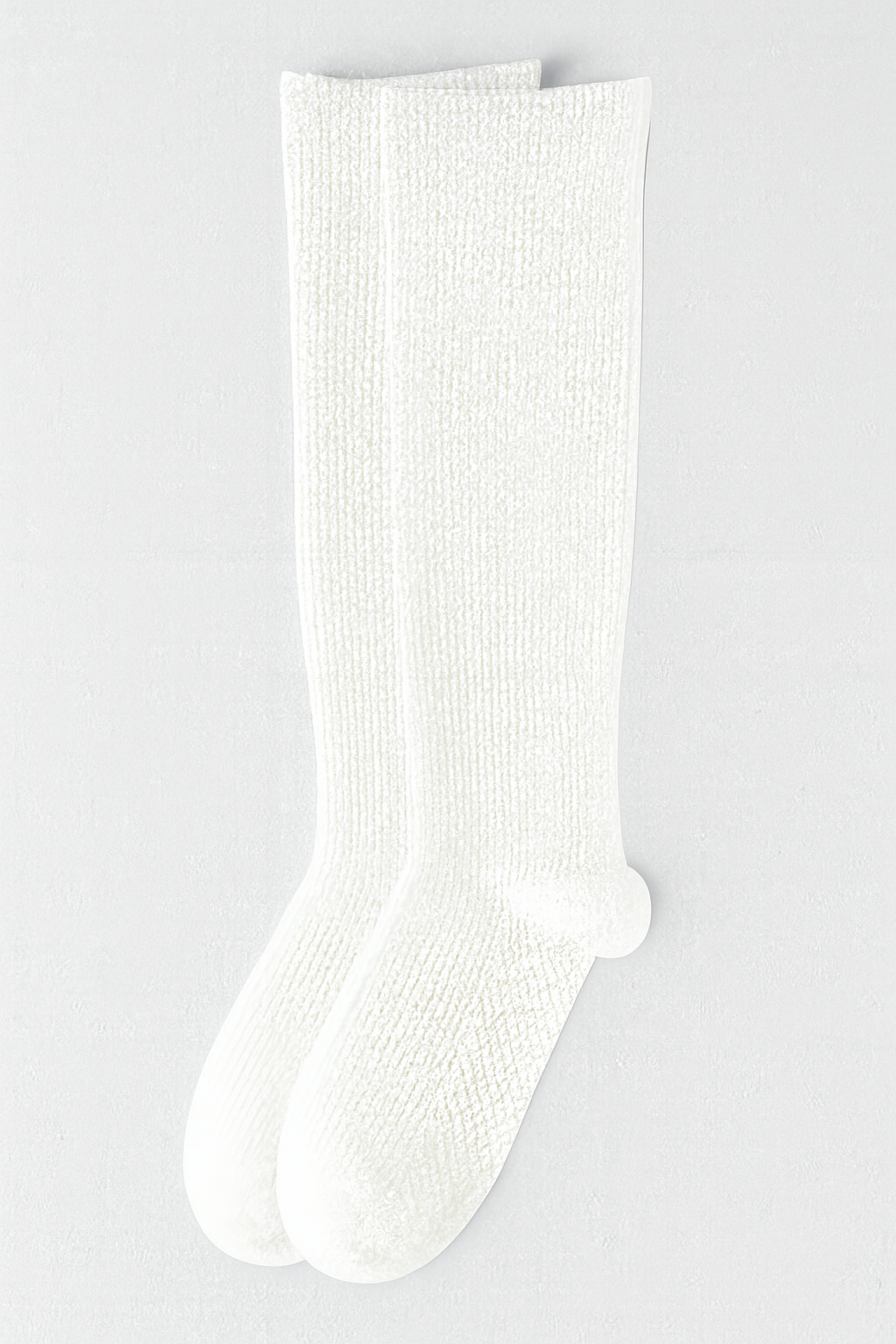 White Compression Socks - All Day Mens and Womens