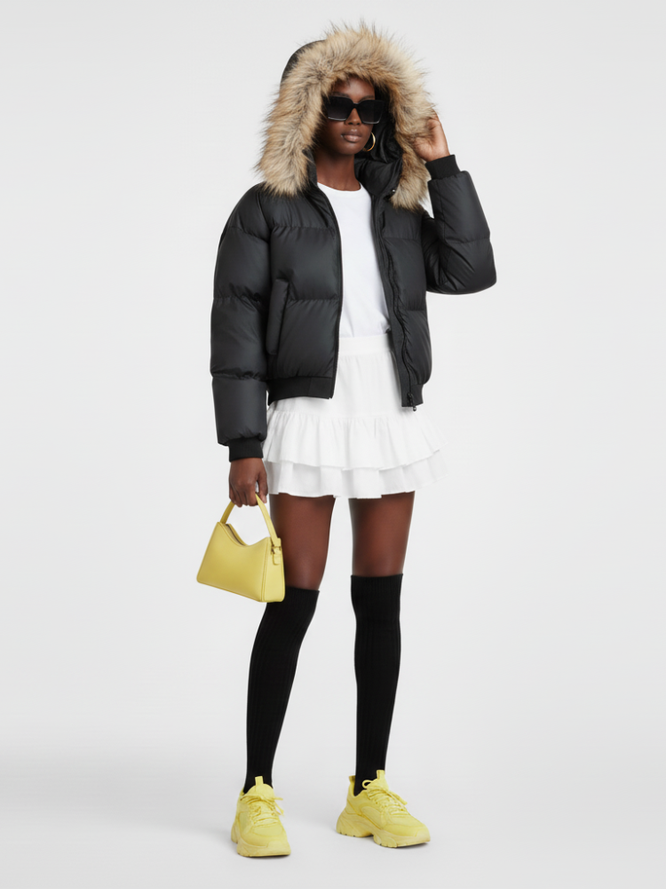 Women's Puffer Jacket BROOKLYN ECO COUTURE BYMANYC ® New York