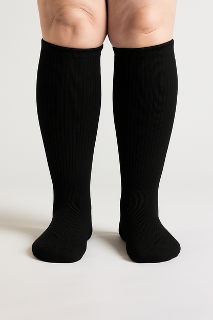 White Compression Socks - All Day Mens and Womens