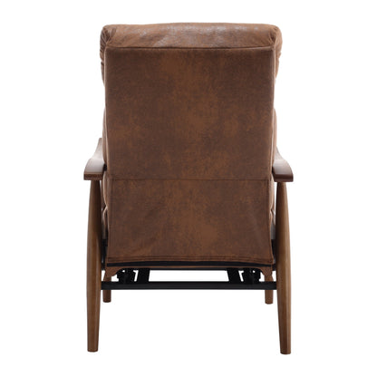 Wood Frame Armchair,  Modern Accent Chair Lounge Chair for Living Room