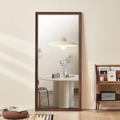 70*32 Inch Full-Body Floor Mirror With Artificial Wood Frame, Elegant Design and Durability, a Must-Have for Bedrooms, C