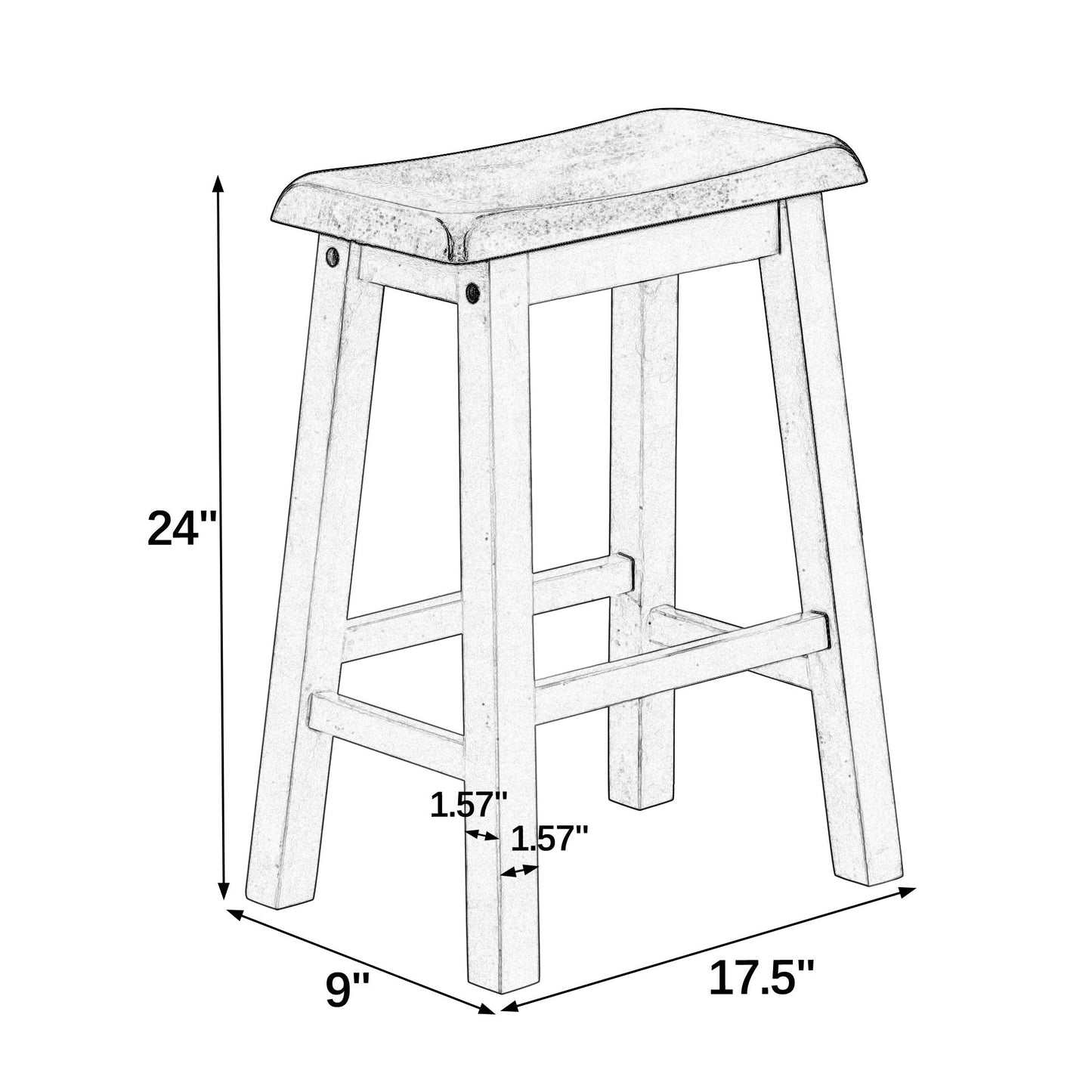 Bar Table and Chairs Set, 3 Piece Dining Table Set, Industrial Breakfast Table Set, for Living Room, Dining Room, Game R
