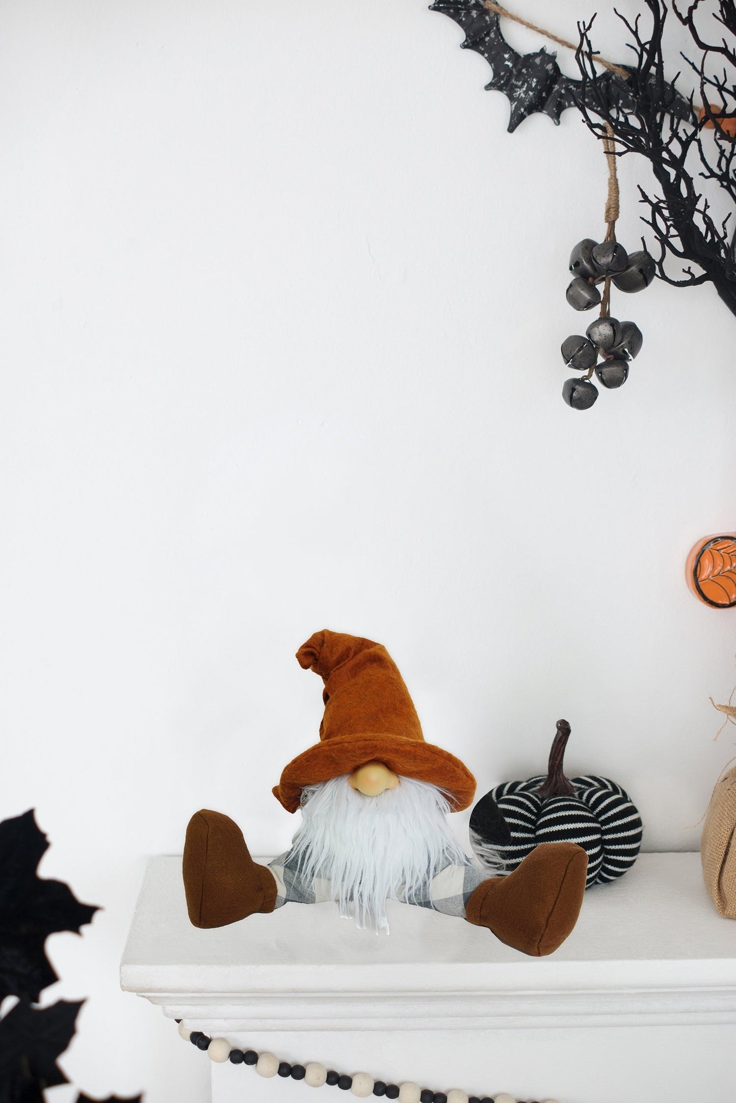 13.5x11.8x13.5'  Bearded With Big Nose Gnome Holiday Fall & Thanksgiving Figurines Decors