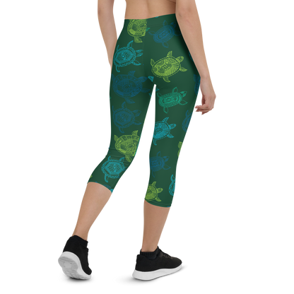 Women's CoastFlex Turtle Capri Leggings