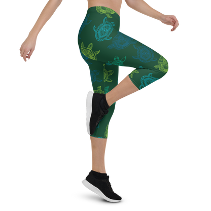 Women's CoastFlex Turtle Capri Leggings