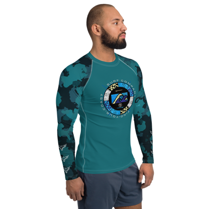 Find Your Coast® Aqua Season Rash Guard UPF 50