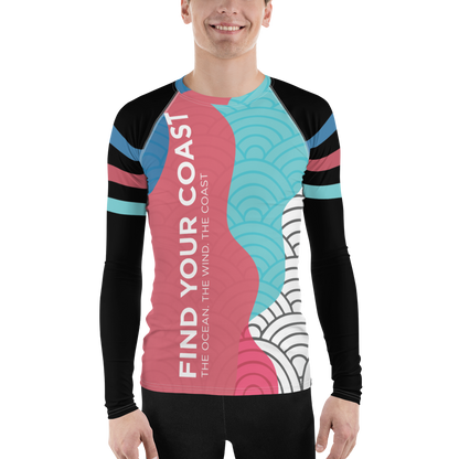 Find Your Coast® Dusk to Dawn UPF Rash Guard