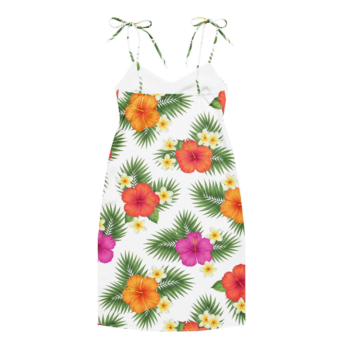 Tie-Strap Midi Dress