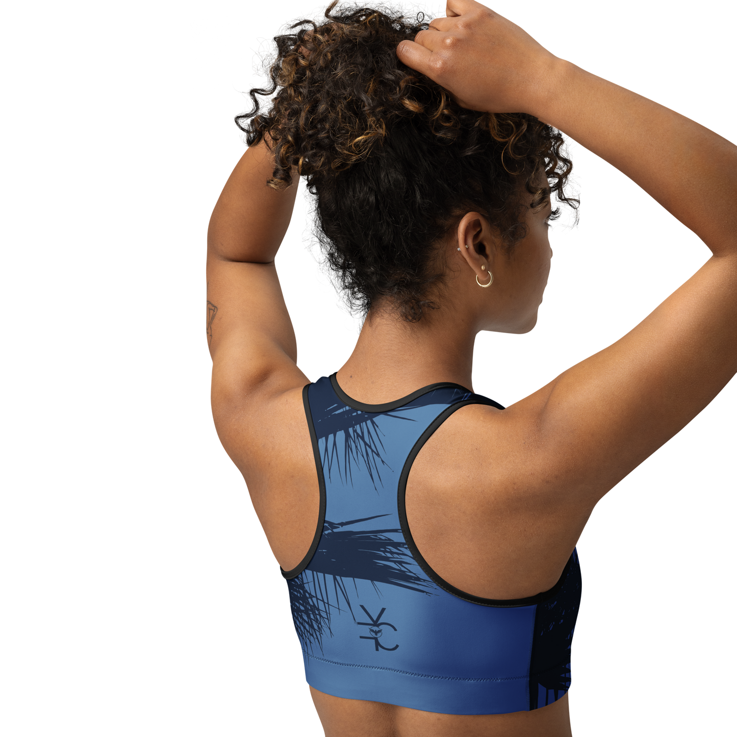 Moisture Wicking Palms Sports Bra