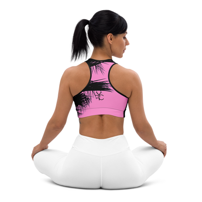 Moisture Wicking Palms Sports Bra