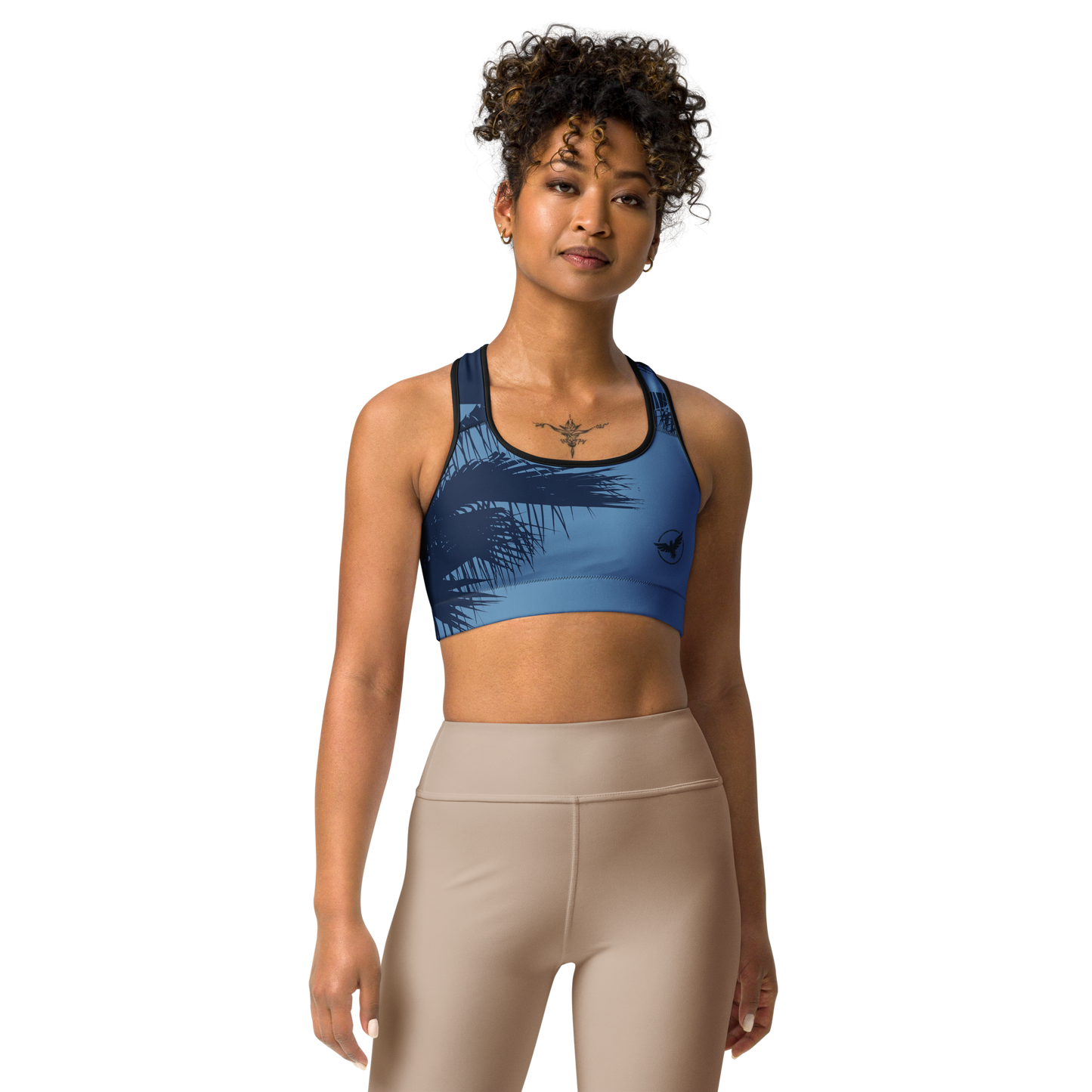 Moisture Wicking Palms Sports Bra