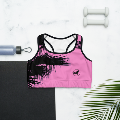 Moisture Wicking Palms Sports Bra