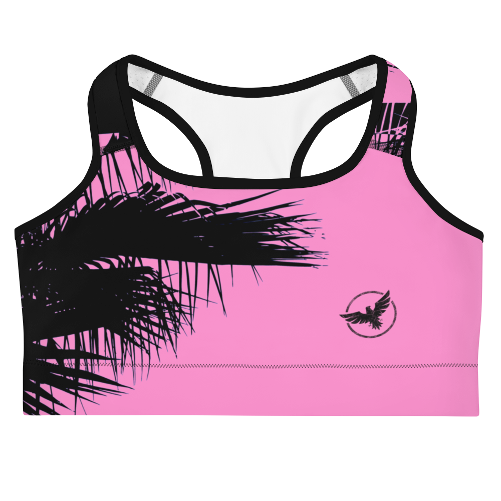 Moisture Wicking Palms Sports Bra