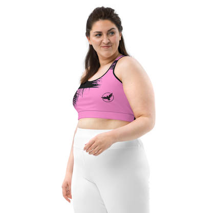 Moisture Wicking Palms Sports Bra