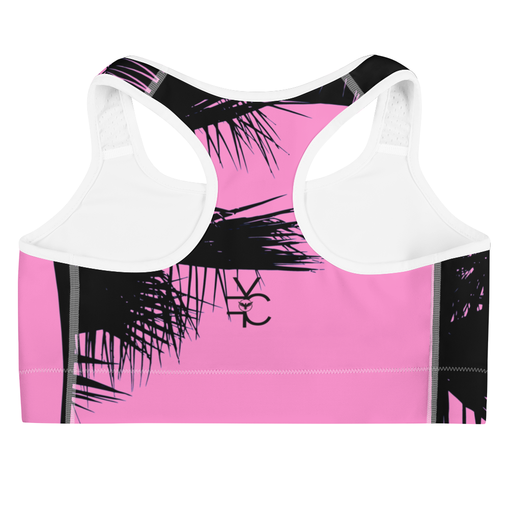 Moisture Wicking Palms Sports Bra