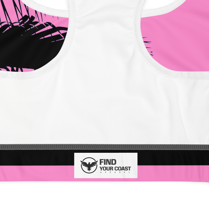 Moisture Wicking Palms Sports Bra